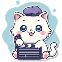 猫言片语 logo